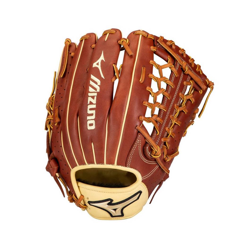 Damske Rukavice Mizuno Prime Elite Outfield 12.75" Baseball Hnede Vypredaj WSYP20764